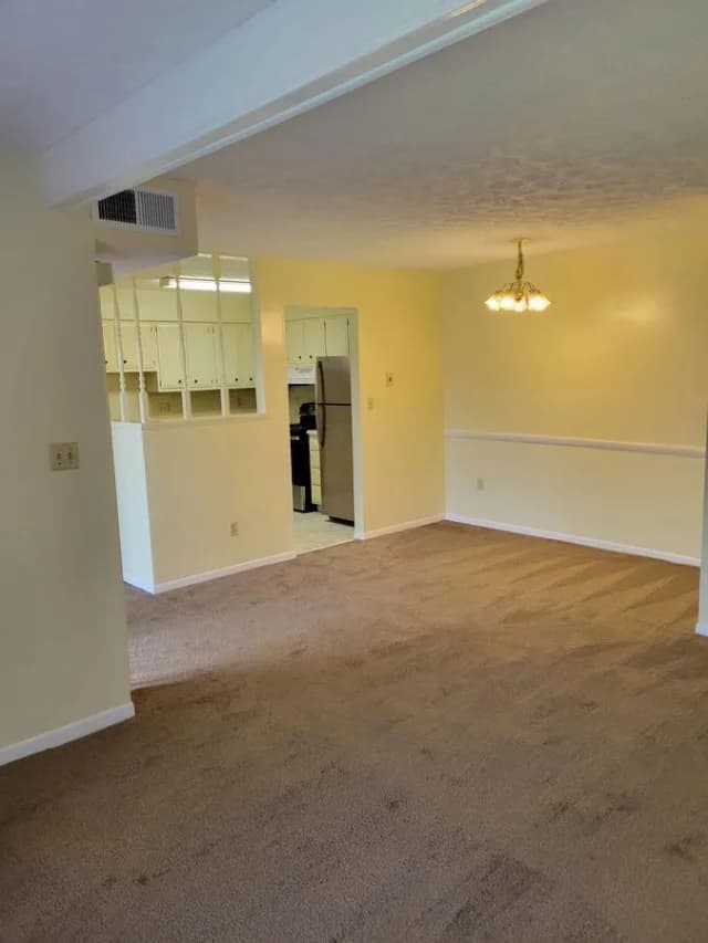 Newly rentivated, new carpet, new linoleum vinyl floors, new stainless