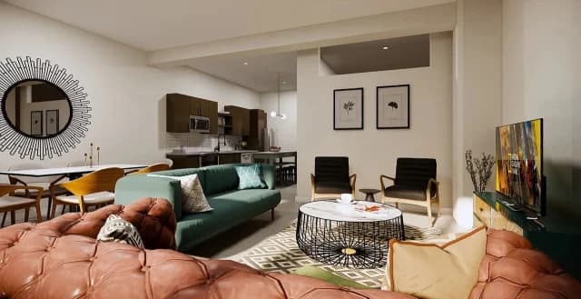 Beautiful 2BR/2BA Apartment for Rent in Downtown Rochester